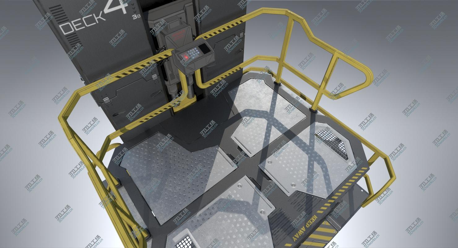 images/goods_img/2021040164/Modular Sci-fi Lift Elevator 3D model/3.jpg